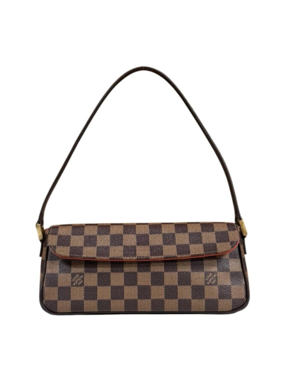 Louis Vuitton Recoleta Damier Handbag Canvas Brown